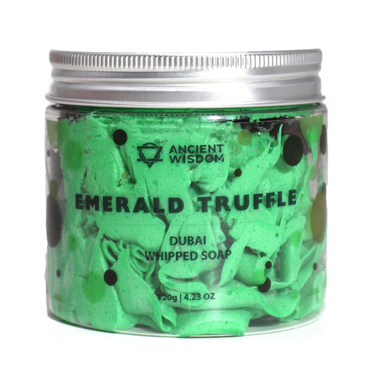 Dubai Whipped Cream Soap - Emerald Truffle 120g